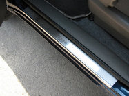 Chery Tiggo 1 2005-2016 Cubiertas de Umbral Nataniko (4 uds, Acero Inoxidable) Estándar - Cinta Lohmann, 0,5 mm foto 1