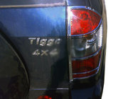 Chery Tiggo 1 2005-2016 Cubiertas de Luces Traseras (ABS, Cromo) foto 1