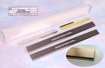 Chery Kimo 2007-2015 Protecciones de umbral Natanika Standard (4 uds, acero inoxidable) foto 1