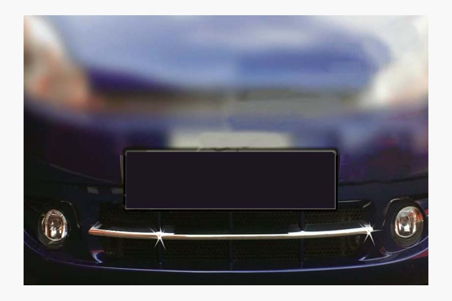 Chery Kimo 2007-2015 Tira para rejilla inferior (1 ud., acero inoxidable) Foto 1