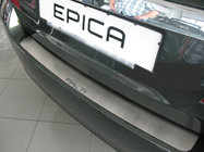 Chevrolet Epica 2006-2014 Protector de parachoques trasero Natanika (acero inoxidable) foto 1