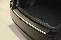 Chevrolet Cruze 2009–2015 Protector de parachoques trasero con borde Nataniko (acero inoxidable) foto 1