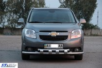 Chevrolet Orlando 2010-2018 Defensa Delantera ST015 (Acero Inoxidable) foto 2