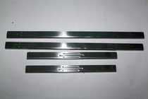 Chevrolet Lacetti 2003-2024 Protecciones de Umbral Estrechas (4 uds, Acero Inoxidable) foto 1