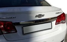Chevrolet Cruze 2009–2015 Moldura cromada sobre la matrícula (acero inoxidable) OmsaLine - Acero Inoxidable Italiano foto 1