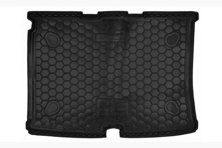 Citroen Nemo 2007-2017 Alfombrilla de maletero (plástico) Image