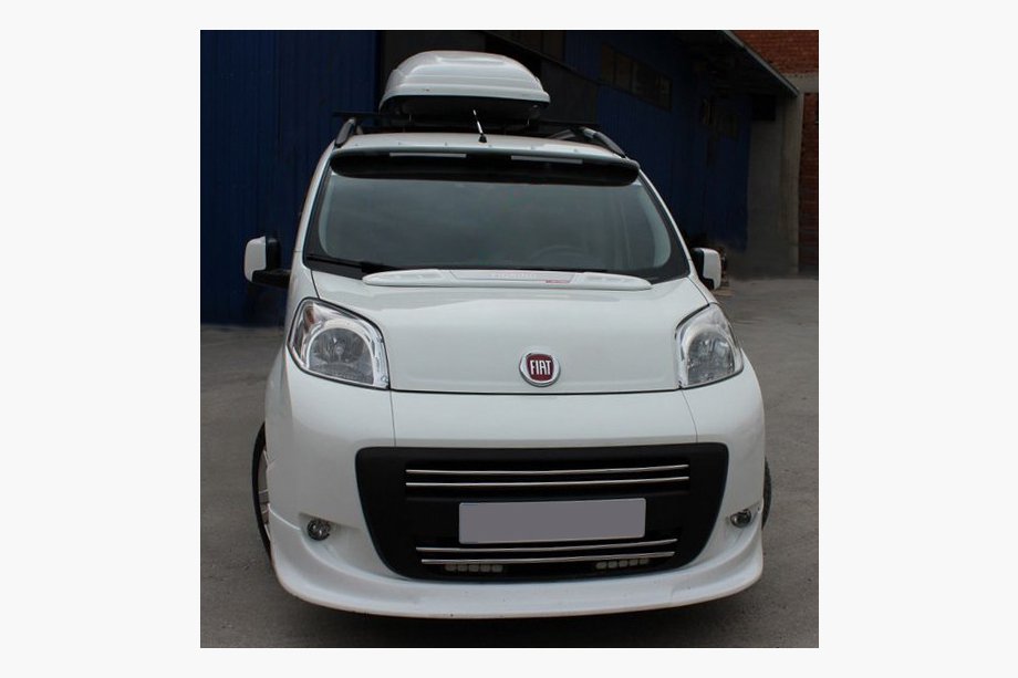 Peugeot Bipper 2008-2017 Deflector de capó (imprimado para pintar) Foto 2