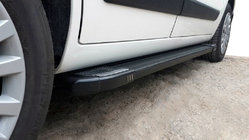 Citroen Nemo 2007-2017 Estribos Laterales Rainbow Black (2 uds, Perfil de Aluminio) foto 2