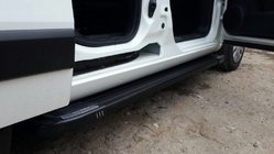 Citroen Nemo 2007-2017 Estribos Laterales Rainbow Black (2 uds, Perfil de Aluminio) foto 7