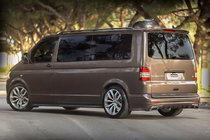 Volkswagen T5 Multivan 2003–2010 Cubierta de parachoques trasero Sport 2 (imprimada para pintar) foto 2