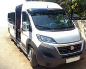 Fiat Ducato 2006-2025 Visera parabrisas (negro brillo, 5mm) foto 1