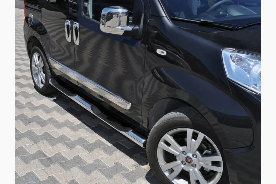 Citroen Nemo 2007-2017 Tubos Laterales (2 uds., Acero Inoxidable) Image