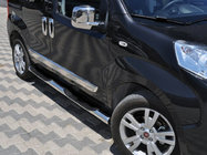 Citroen Nemo 2007-2017 Tubos Laterales (2 uds., Acero Inoxidable) foto 1