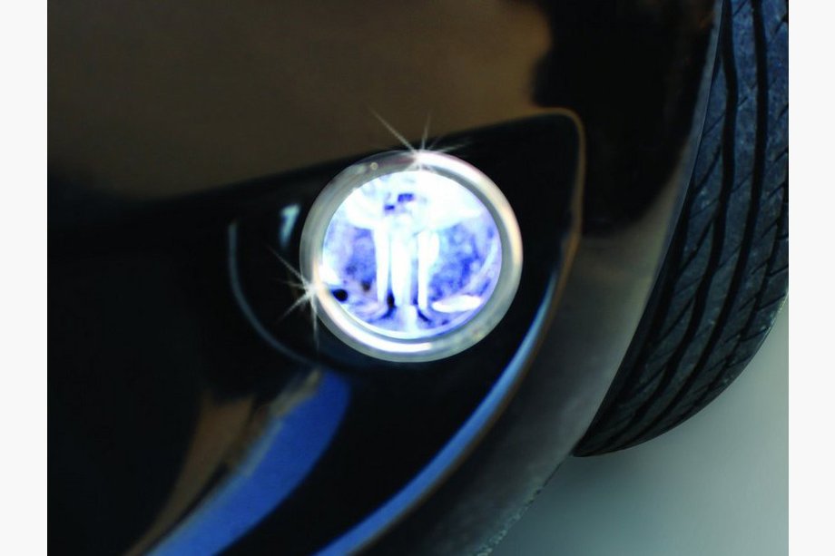 Citroen Nemo 2007-2017 Cubiertas para Faros Antiniebla Modelo Inferior (2 uds, Acero Inoxidable) Image