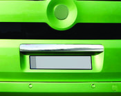 Citroen Nemo 2007-2017 Moldura cromada sobre la matrícula (acero inoxidable) foto 4
