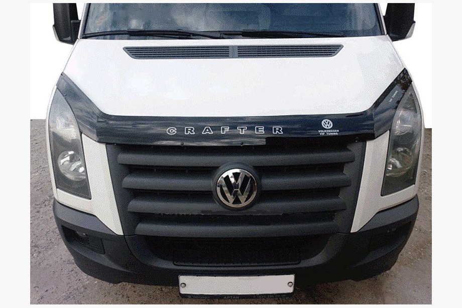 Volkswagen Crafter 2006-2016 Deflector de capó 2006↗, 2011↗ (VIP) Image