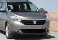 Dacia Dokker 2013-2022 Tira decorativa sobre la parrilla (acero inoxidable) foto 1