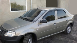 Renault Logan I 2008-2013 Deflectores de Ventana (4 uds, ANV) foto 1