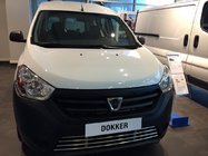 Dacia Dokker 2013-2022 Parrilla de parachoques acero inoxidable foto 8