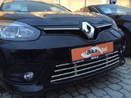 Renault Fluence 2009-2016 Parrilla de parachoques de una sola pieza (2013-2016, acero inoxidable) foto 5