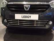 Dacia Lodgy 2012-2022 Parrilla de parachoques (acero inoxidable) foto 9