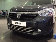 Renault Lodgy 2013-2022 Parrilla de parachoques acero inoxidable foto 6