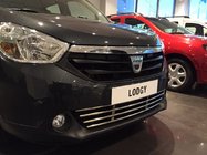 Renault Lodgy 2013-2022 Parrilla de parachoques acero inoxidable foto 8