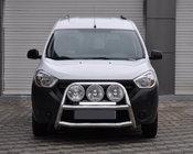 Renault Dokker 2013-2022 Defensa Delantera WT022 (Acero Inoxidable) foto 1