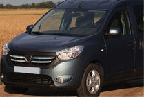Renault Dokker 2013-2022 Molduras de parrilla cromadas (4 tiras, acero inoxidable) foto 1