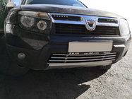 Renault Duster 2008–2017 Parrilla inferior de una pieza en acero inoxidable foto 1