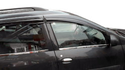 Dacia Logan MCV 2004-2014 Deflectores de Ventana (2 uds, Perflex Sport, Outlet) foto 5
