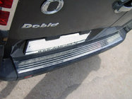 Fiat Doblo I 2005-2010 Protector de Parachoques Trasero OmsaLine Acero Inoxidable foto 1