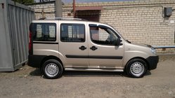 Fiat Doblo I 2001-2005 Barras de Techo Cromadas foto 8
