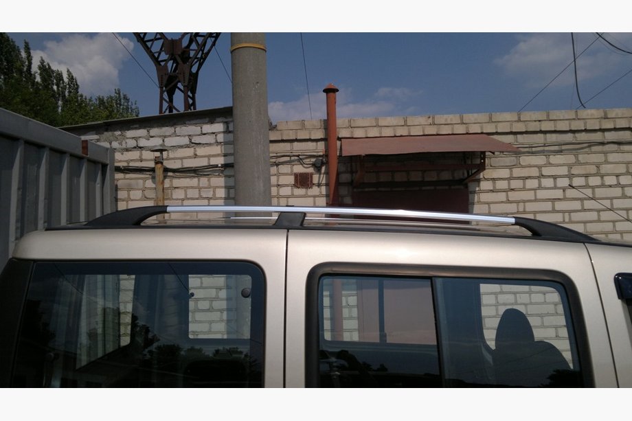Fiat Doblo I 2005-2010 Barras de Techo Cromadas Foto 12