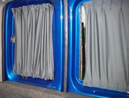 Fiat Doblo I 2001-2005 Juego de cortinillas parasol Omsa Line foto 1