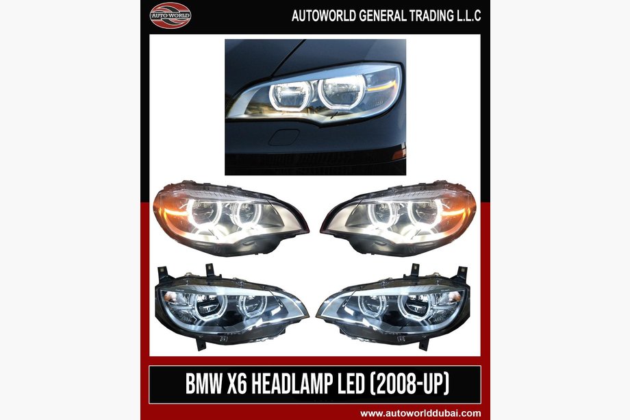 BMW X6 E71 2008–2014 Faros delanteros (2 uds, LED) Image