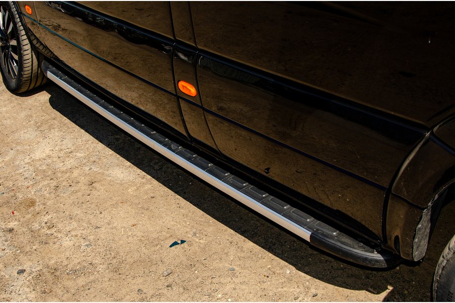 Volkswagen Crafter 2006-2016 Estribos Laterales Duru (2 uds., Aluminio) Image