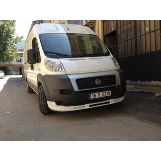 Labio delantero 2006-2013 (estrecho con LED, imprimado para pintar) Citroen Jumper 2007-2025 foto 2