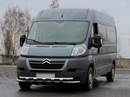 Fiat Ducato 2006-2025 Defensa Delantera ST015 (Acero Inoxidable) foto 1