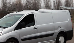 Citroen Jumpy 2007–2017 Barras de Techo Cromadas foto 1