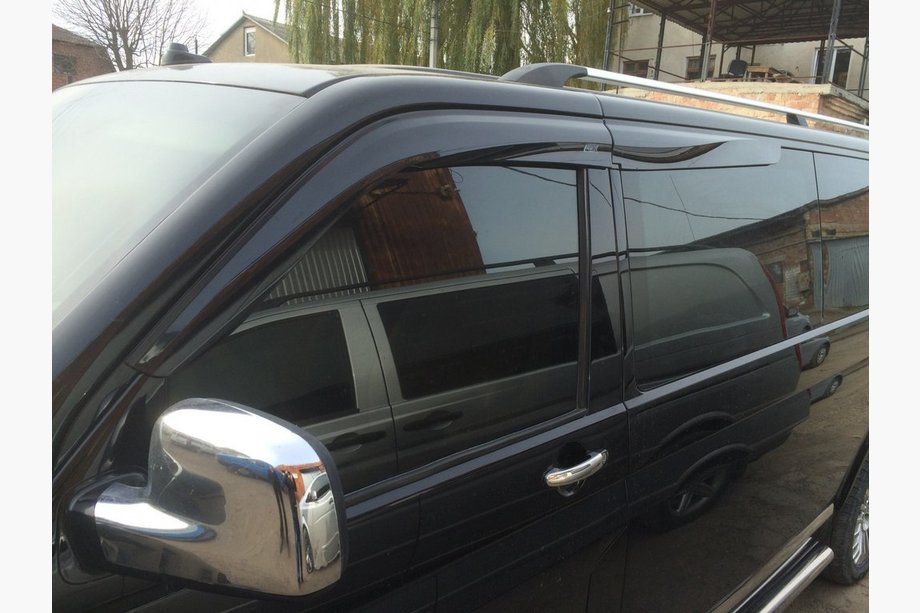 Volkswagen T5 2010-2015 Deflectores de Ventana (4 uds., Sunplex Sport) Foto 2