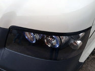 Volkswagen T5 Multivan 2003–2010 Pestañas para faros (2 uds., plástico, negras) foto 1