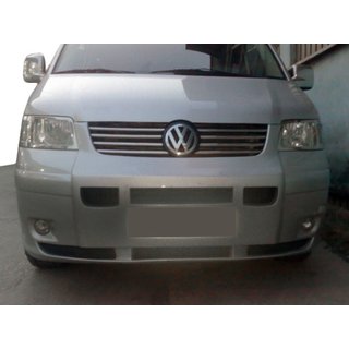 Labio de parachoques delantero de una sola pieza (imprimado para pintar) Volkswagen T5 Transporter 2003-2010 foto 2