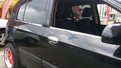 Hyundai Getz 2002- Molduras exteriores de ventanas acero inoxidable (6 piezas) foto 1