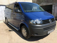 Volkswagen T6 2015-2024 Estribos Laterales Maya V2 (2 uds., Aluminio) foto 1