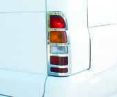 Ford Transit 2000–2014 Cubiertas de Luces Traseras (2 uds., Acero Inoxidable) foto 4