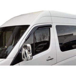 Deflectores de viento adhesivos (2 uds, Sunplex Sport) Mercedes Sprinter W906 2006–2018 foto 2