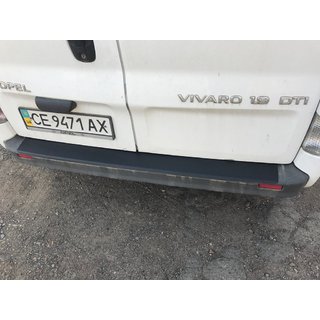 Protector de parachoques trasero DDU (ABS) Nissan Primastar 2002-2014 foto 2