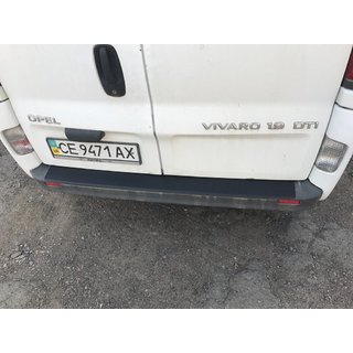 Protector de parachoques trasero DDU (ABS) Nissan Primastar 2002-2014 foto 4