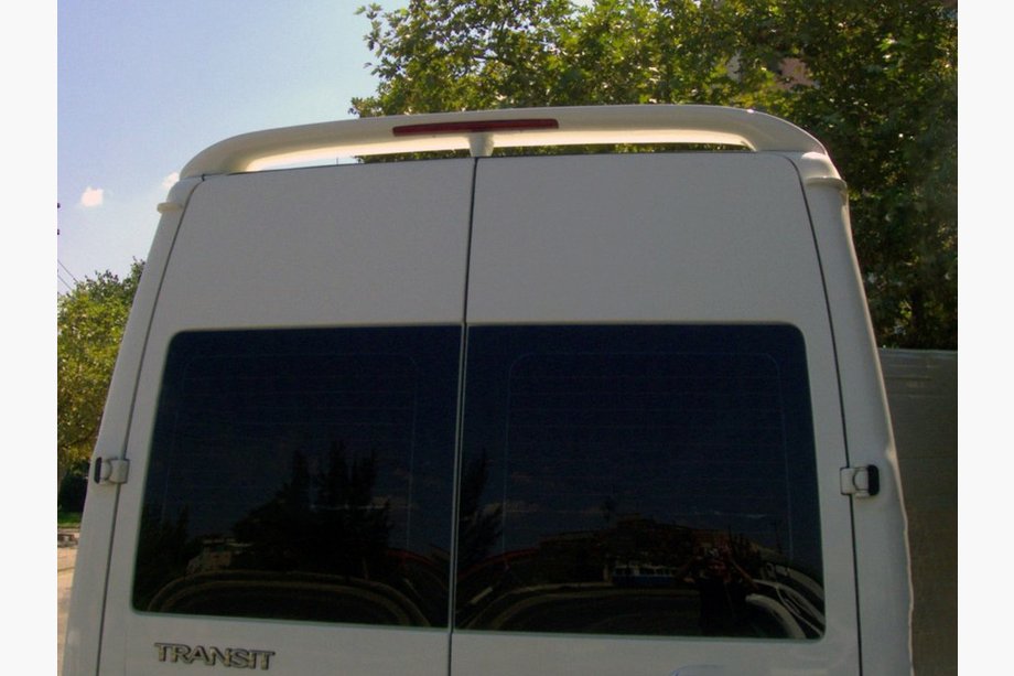 Ford Transit 2000–2014 Alerón de techo medio Isikli (imprimado para pintar) Image